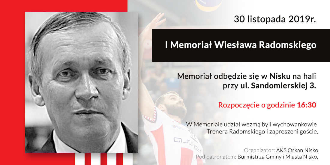 I Memoriał Wiesława Radomskiego