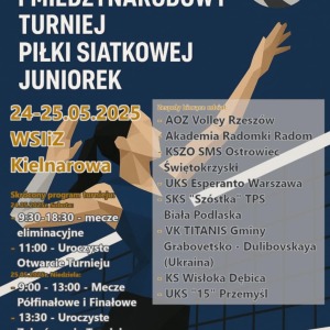 I Międzynarodowy Turniej Piłki Siatkowej Juniorek!!!!