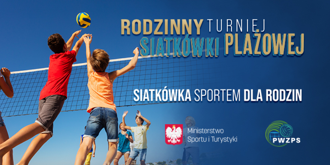 Rodzinny turniej siatkówki plażowej w Krośnie 20-21 sierpnia 2022 r.