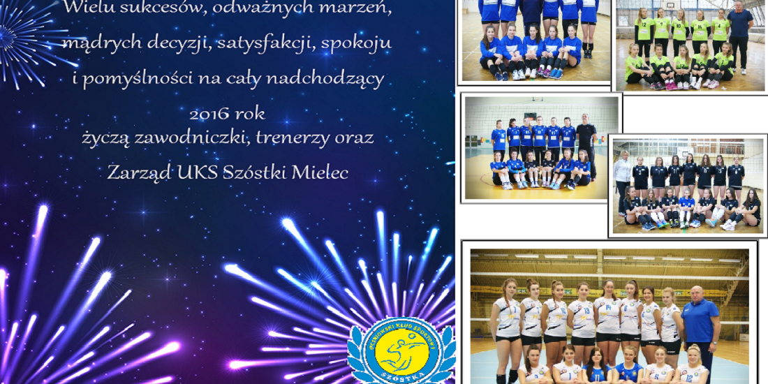 Życzenia od UKS Szóstki Mielec